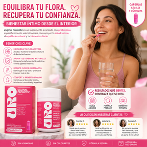 Vaginal Probiotic Capsules – Equilibrio íntimo, confianza todos los días