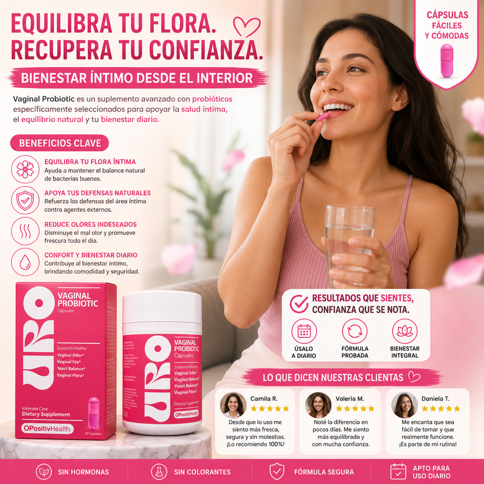 Vaginal Probiotic Capsules – Equilibrio íntimo, confianza todos los días