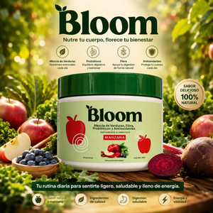 🌿 Bloom Manzana – Nutrición Verde para tu Bienestar Diario