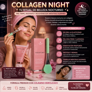 🌙 Collagen Night Wrapping Mask – Despierta con una Piel Más Firme, Hidratada y Radiante